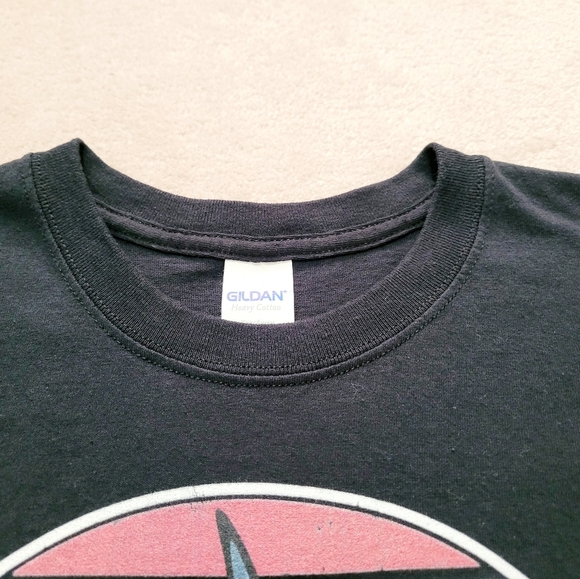 BABY SHARK Men's Daddy Shark Doo Doo Doo T-shirt BLACK 100% Cotton Size 2XL - Picture 4 of 9